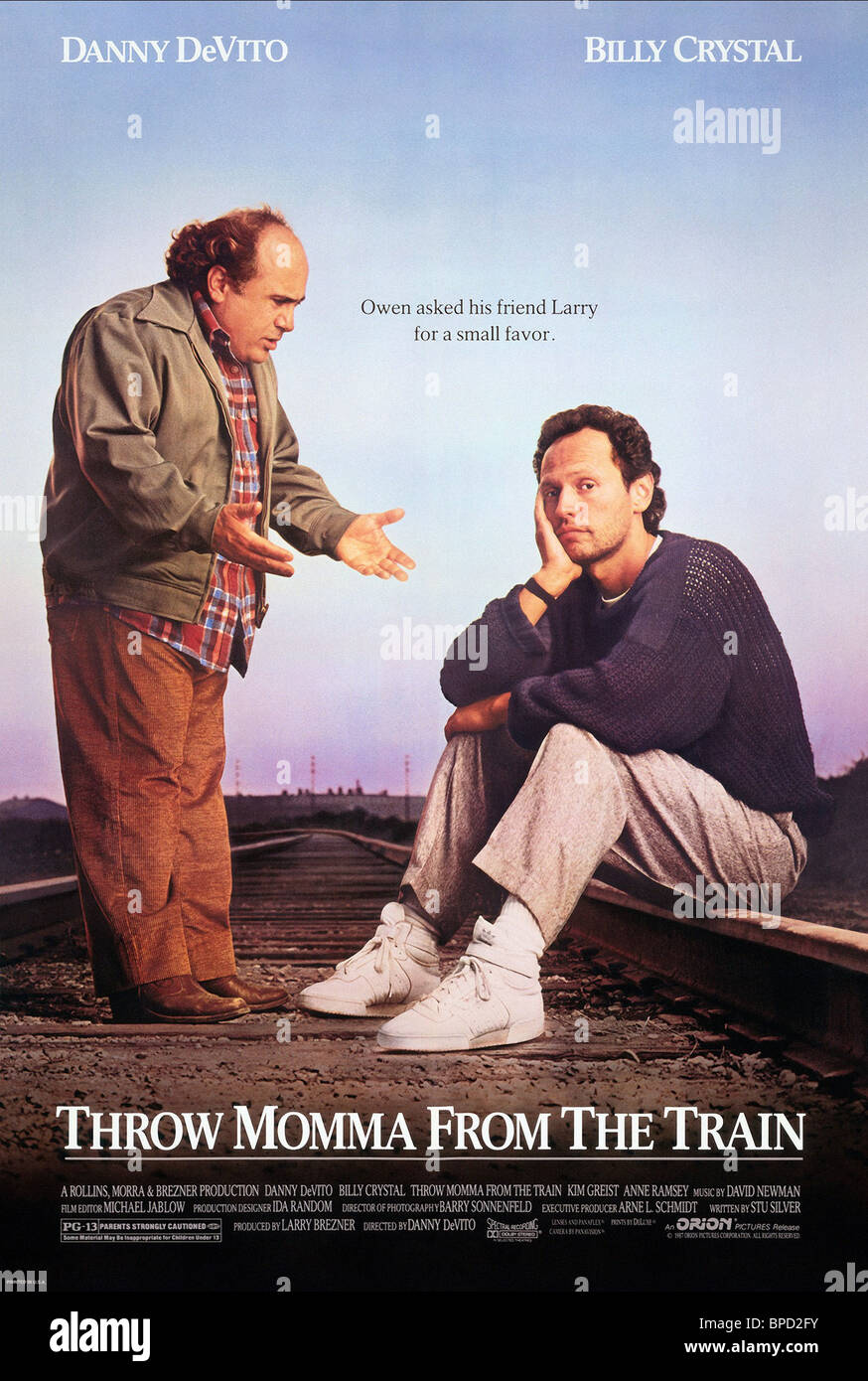 Throw Momma From The Train 1987 Billy Crystal High Resolution Stock