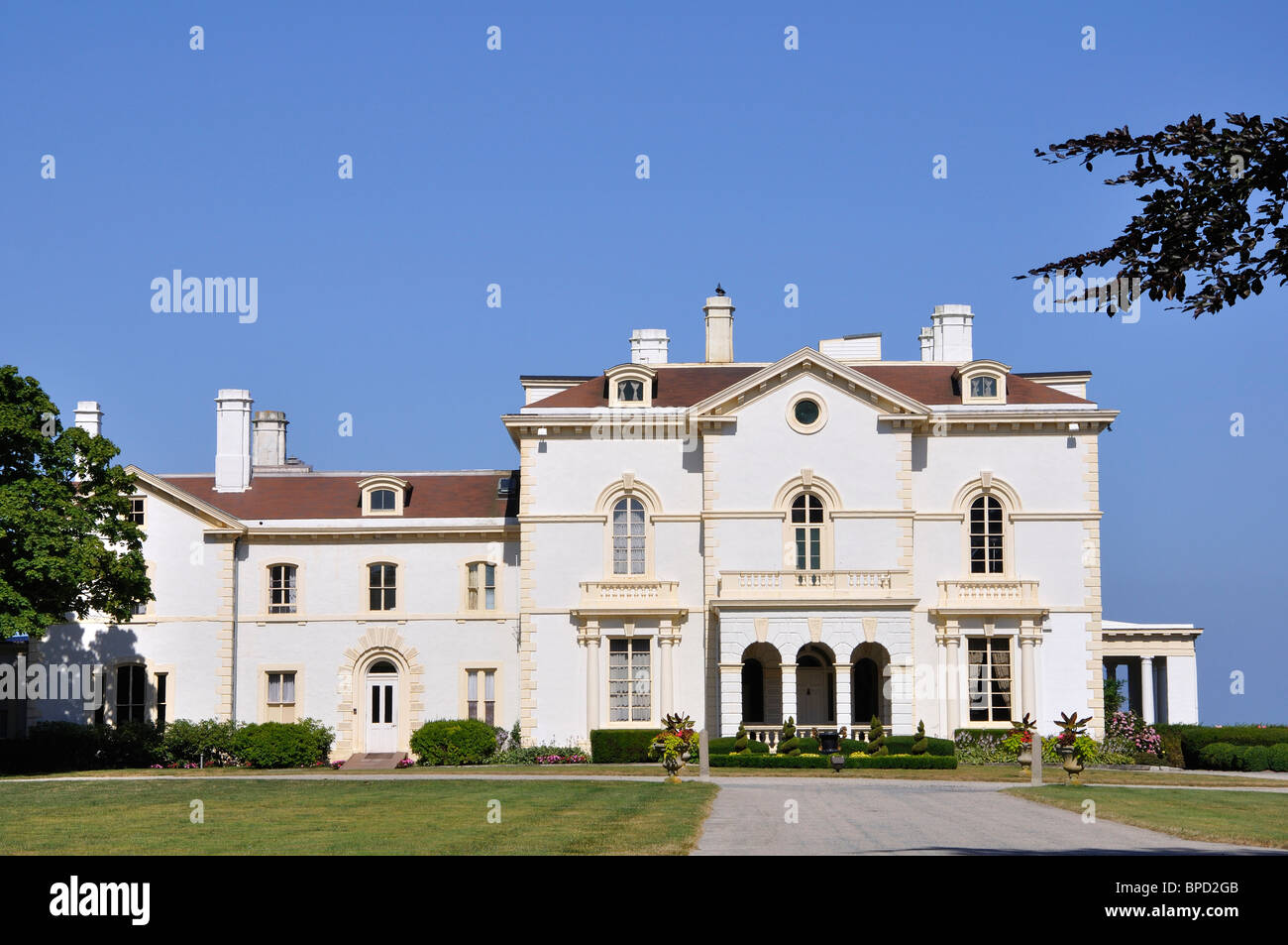 Beechwood mansion, Newport, Rhode Island, USA Stock Photo - Alamy