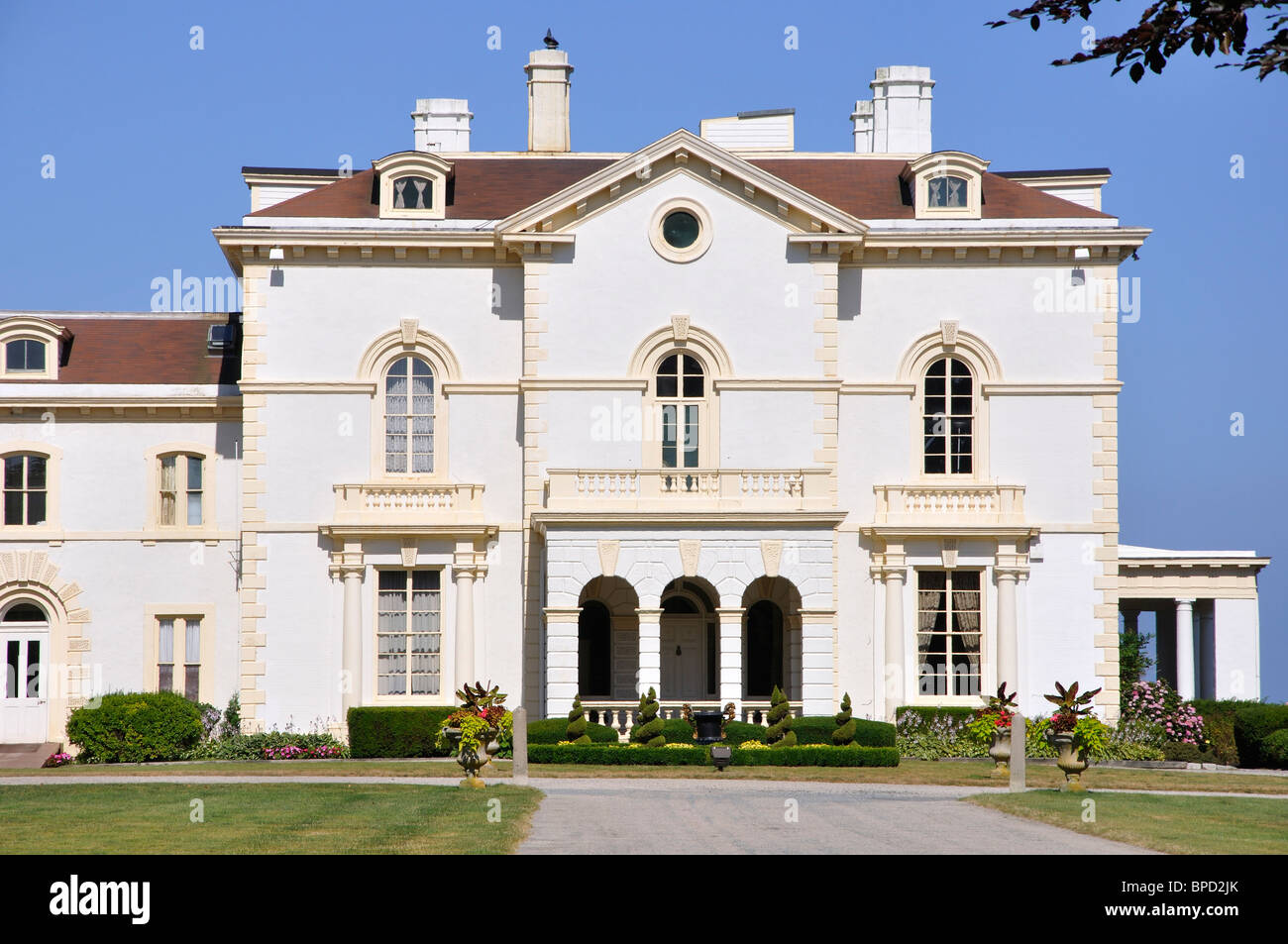 Beechwood mansion, Newport, Rhode Island, USA Stock Photo Alamy
