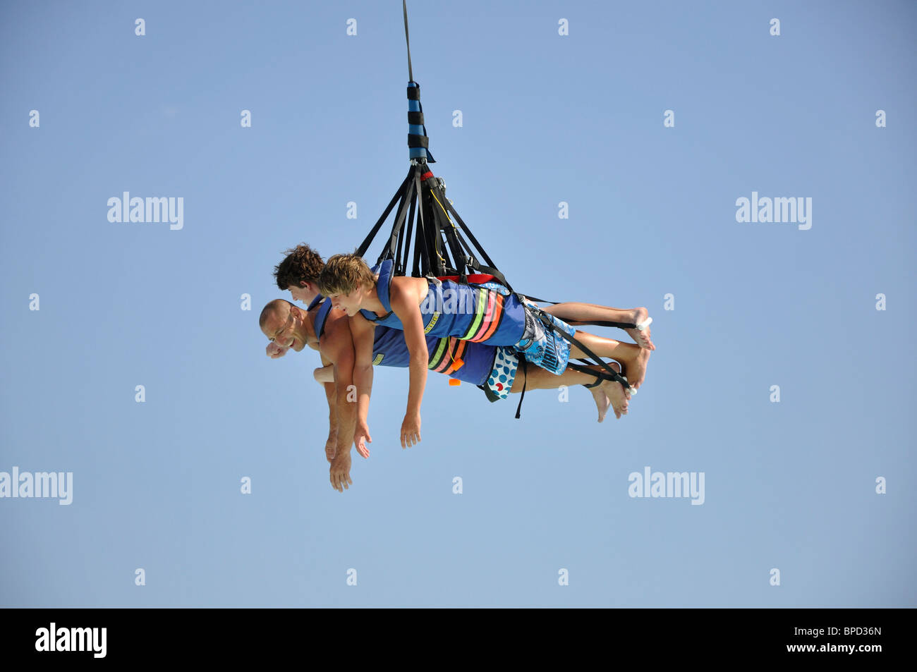 Sky Coaster Swing At Hurricane Harbor Waterpark Six Flags