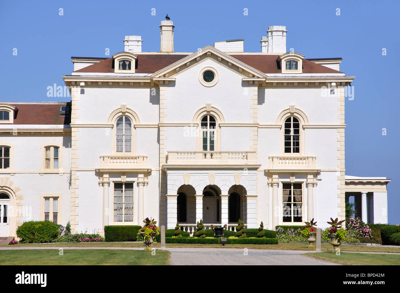 Beechwood mansion, Newport, Rhode Island, USA Stock Photo Alamy