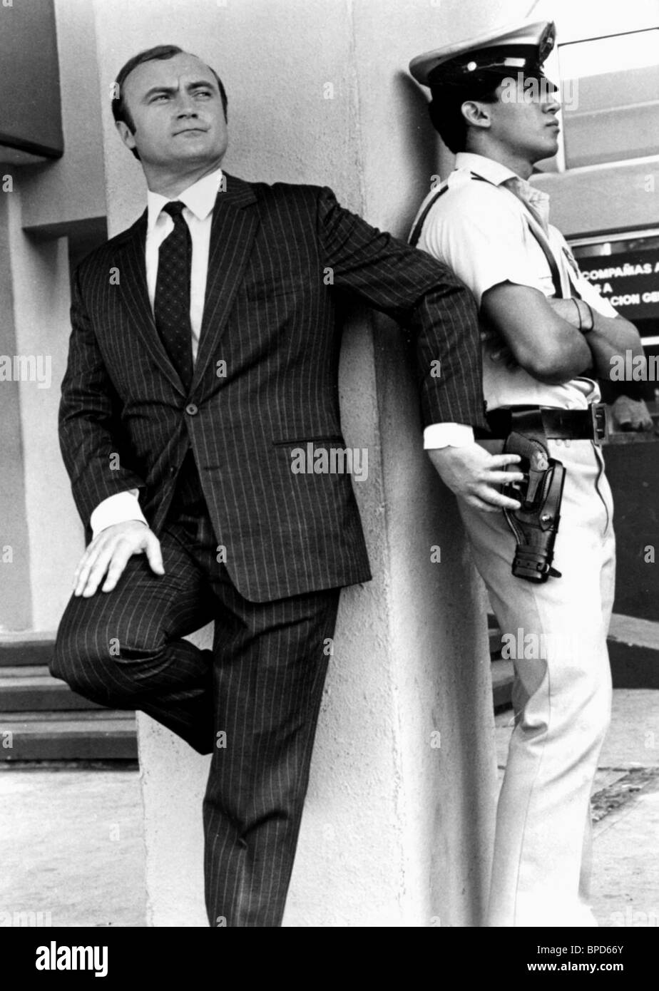 Buster Buster Phil Collins Buster Black and White Stock Photos & Images ...