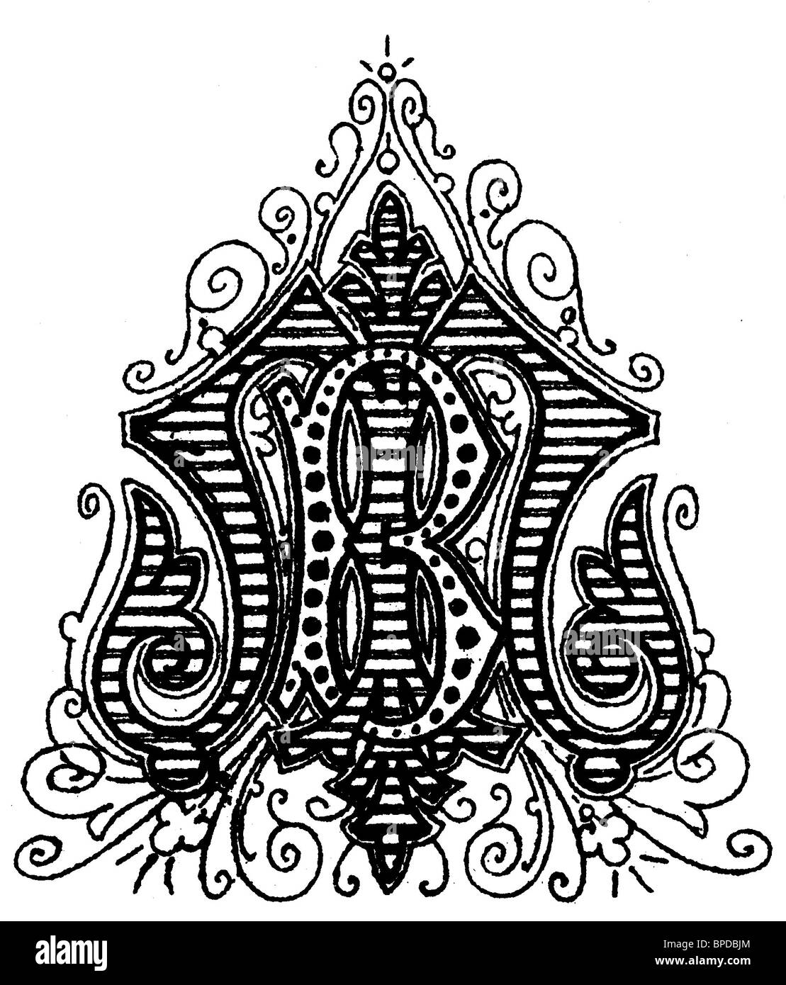 Bm letters Black and White Stock Photos & Images Alamy