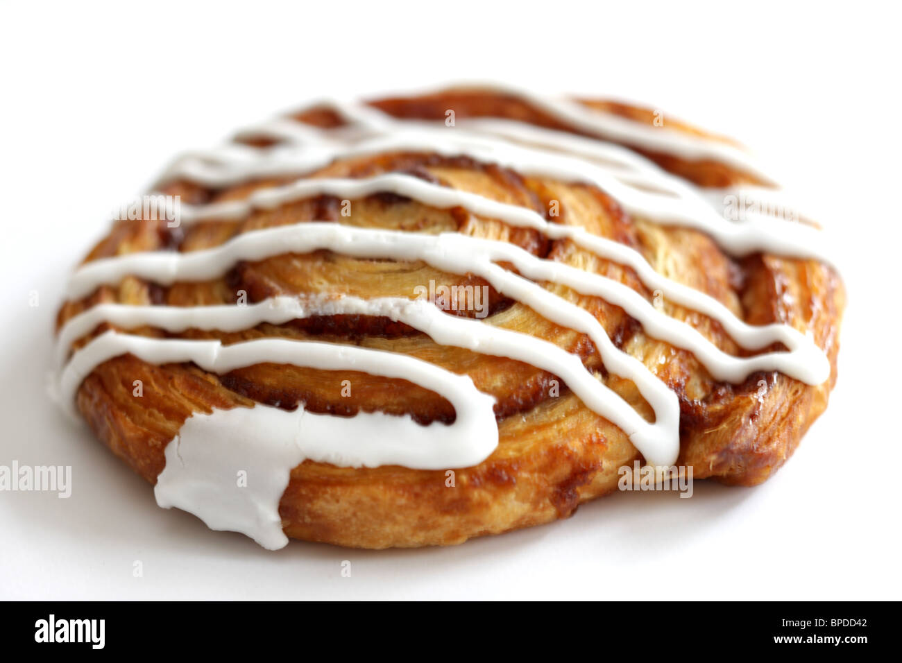 Danish Cinnamon Whirl Stock Photo Alamy