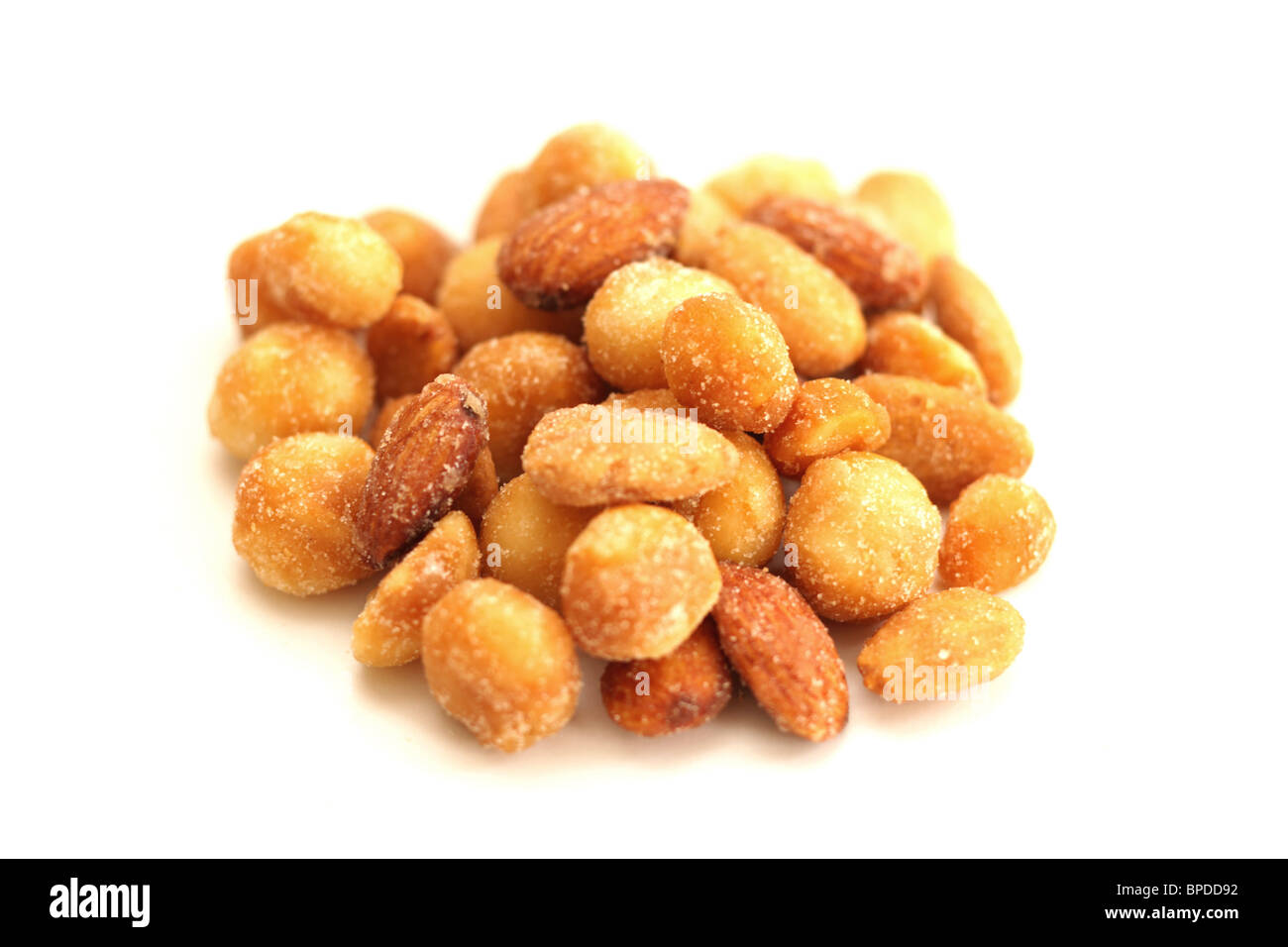 Macadamias and Almond Nuts Stock Photo Alamy