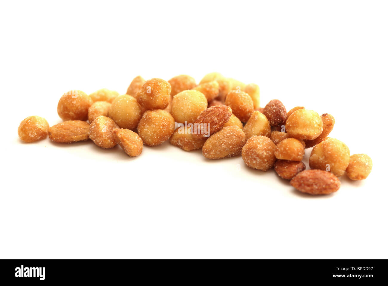 Macadamias and Almond Nuts Stock Photo Alamy