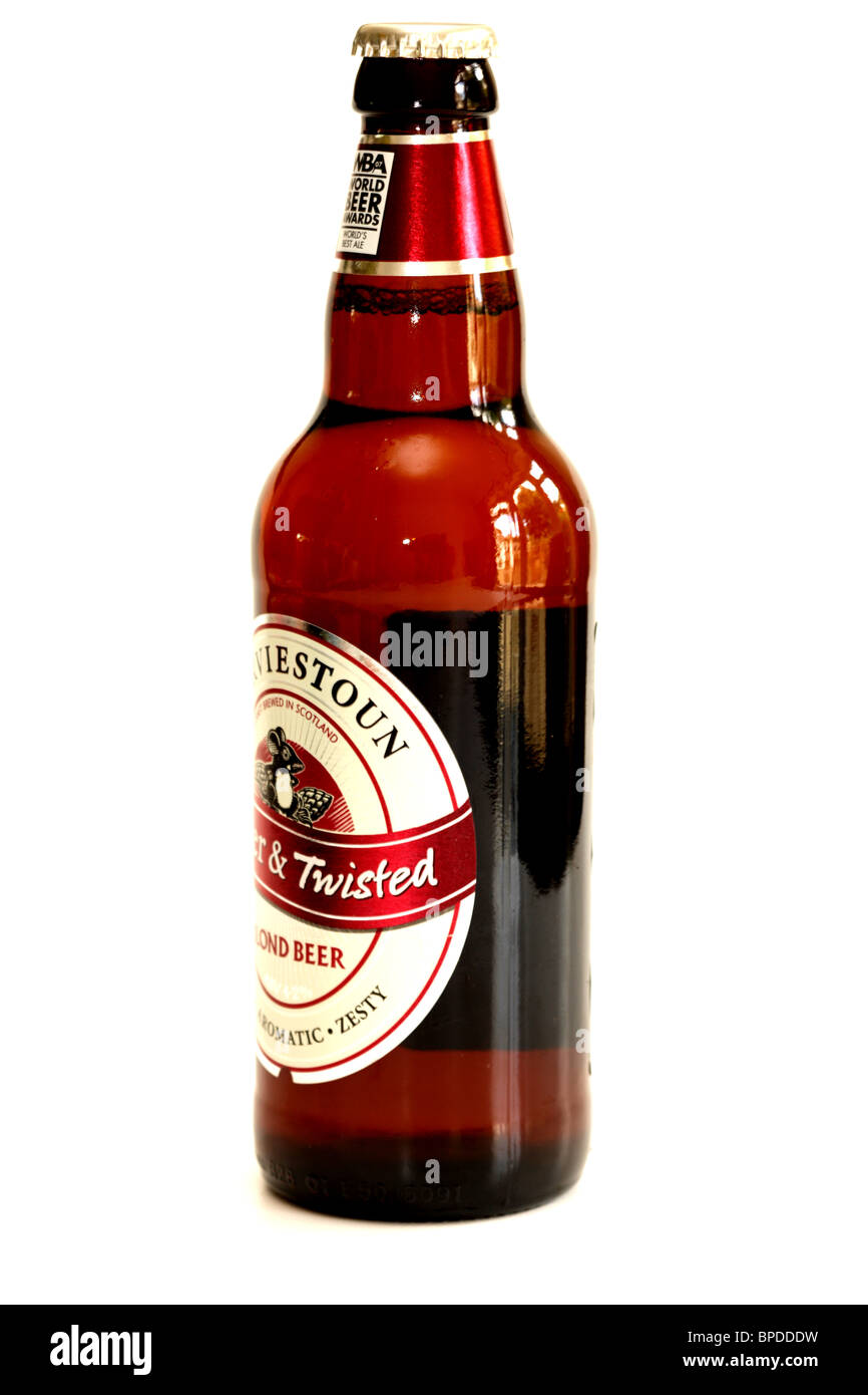 Harviestoun Bitter and Twisted Beer Stock Photo Alamy