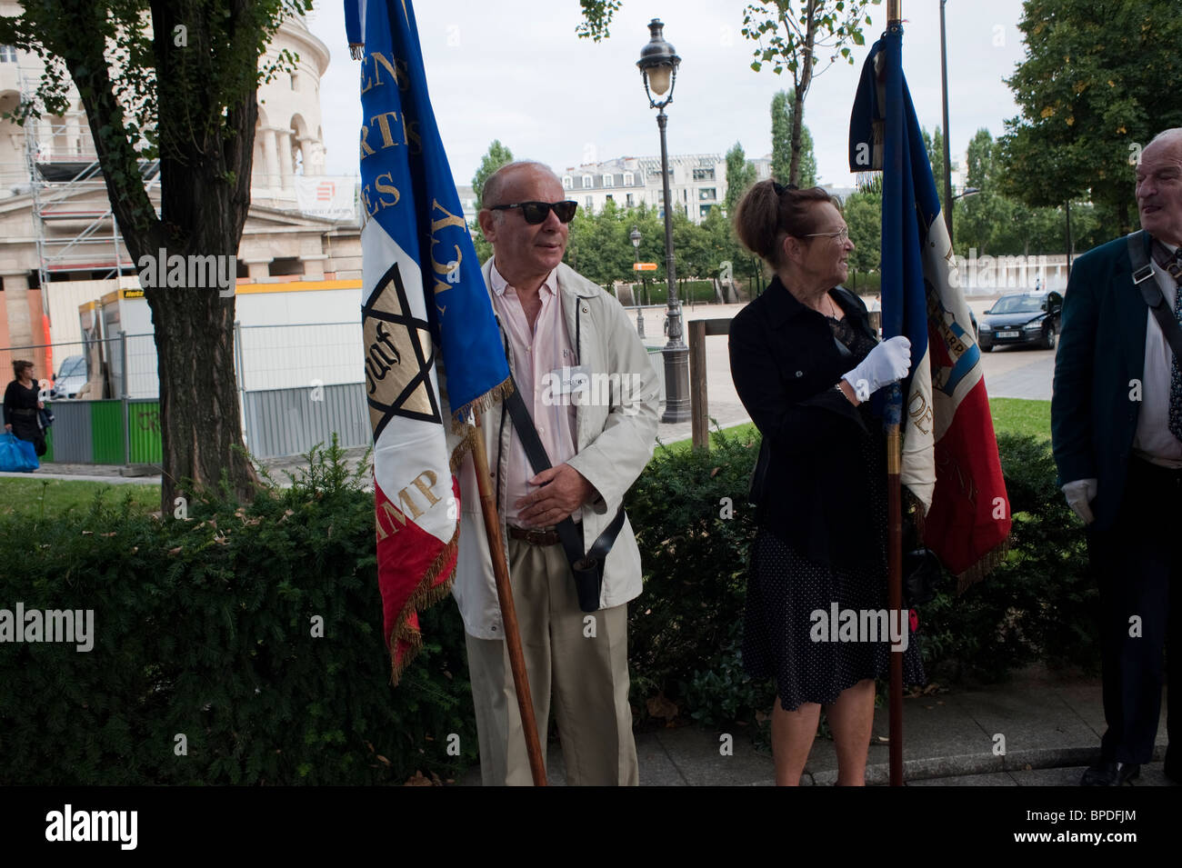 Paris, France, The City Celebrates the Anniversary of its Liberation from Na-zi World War II Historical Event, persecution of jews in europe, french resistance Stock Photo