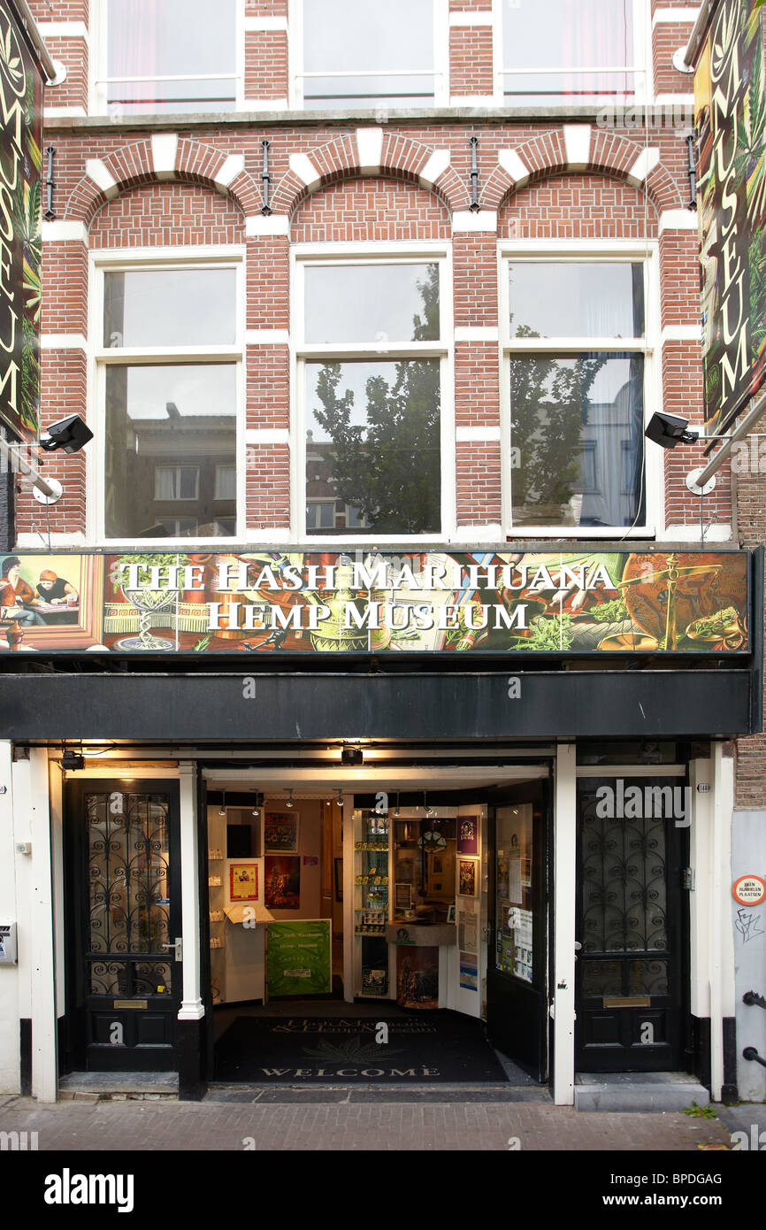 Hash Museum in Amsterdam Stock Photo