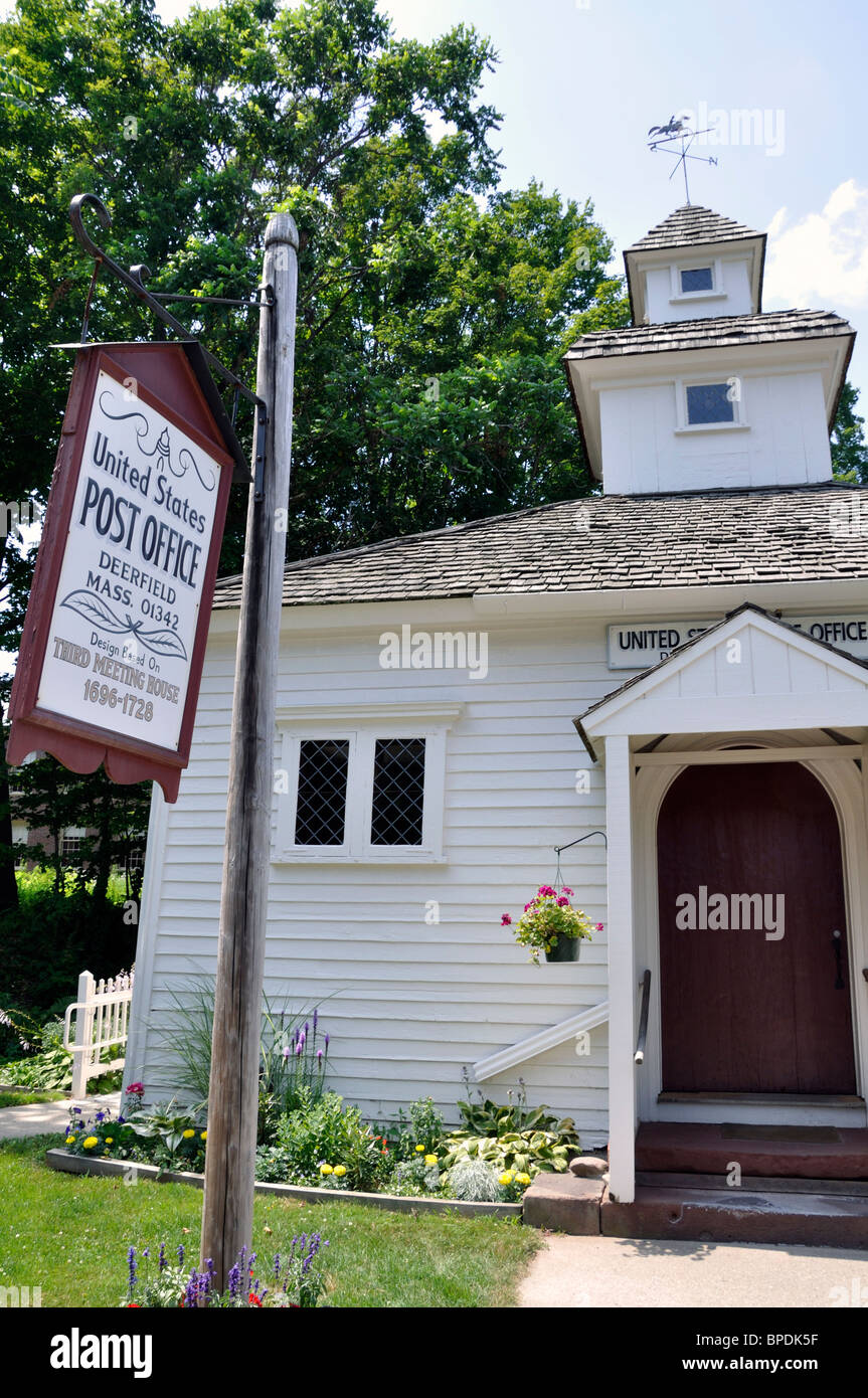 Post Office, Historic Deerfield, Massachusetts, USA Stock Photo Alamy