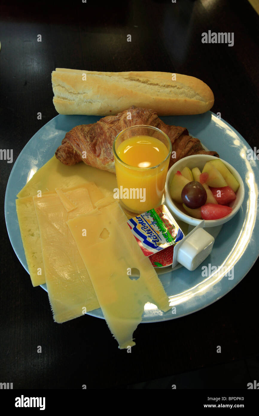 Breakfast in Amsterdam Stock Photo