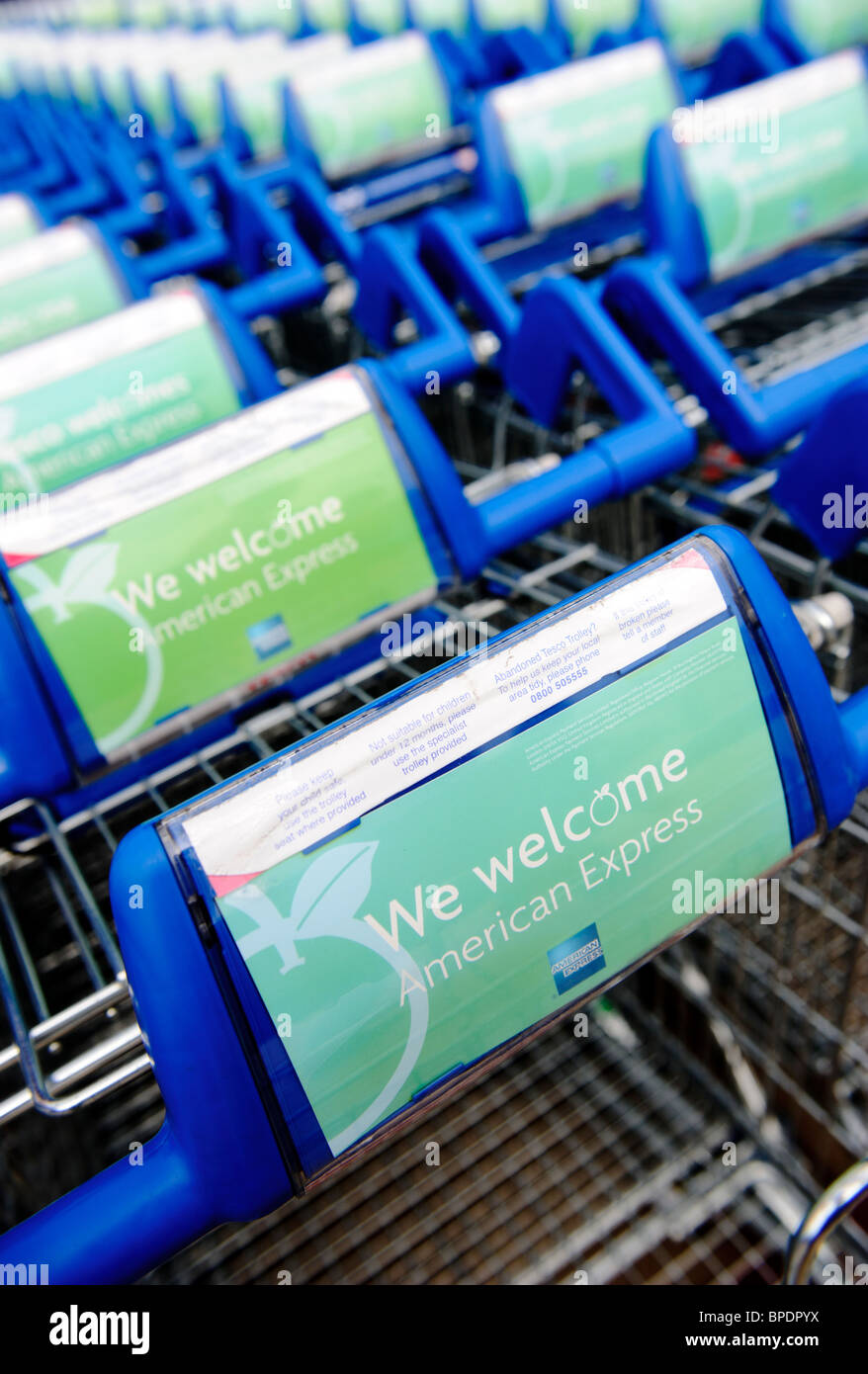 Tesco trolleys hires stock photography and images Alamy