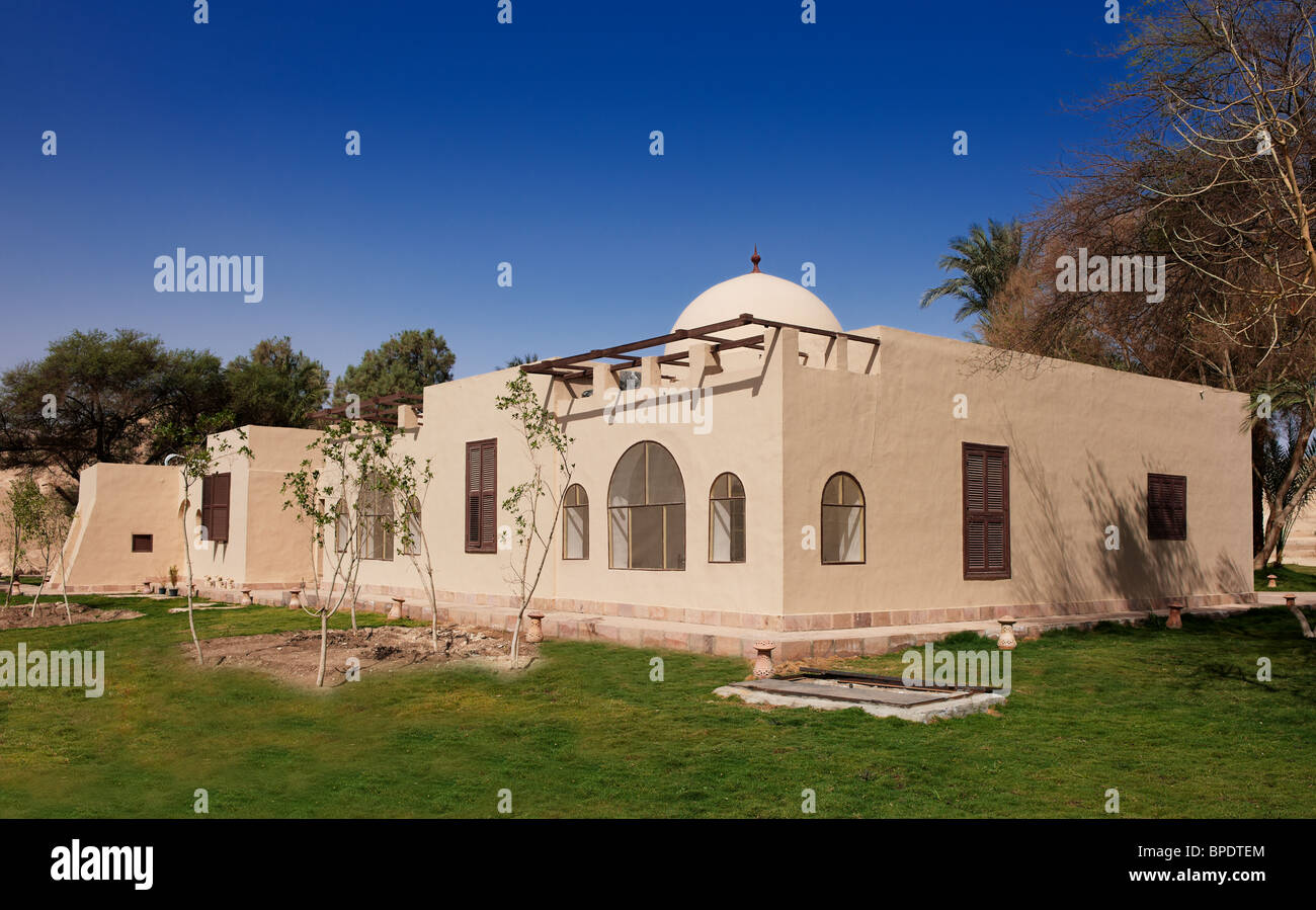 house of archaeologist Howard Carter, discoverer of Tutankhamun in valley of kings, Luxor, Egypt, Arabia, Africa Stock Photo