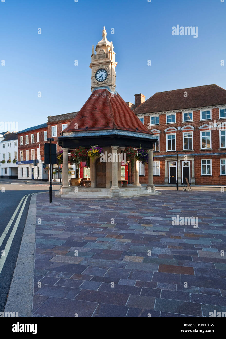 The Clock House on Northbrook Street Newbury Berkshire UK Stock Photo Alamy