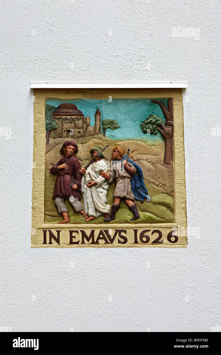 Biblical tablets in the Begijnhof in Amsterdam Stock Photo Alamy