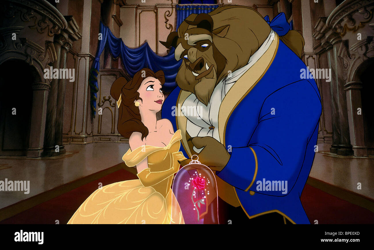 BELLE, BEAST, BEAUTY AND THE BEAST, 1991 Stock Photo - Alamy