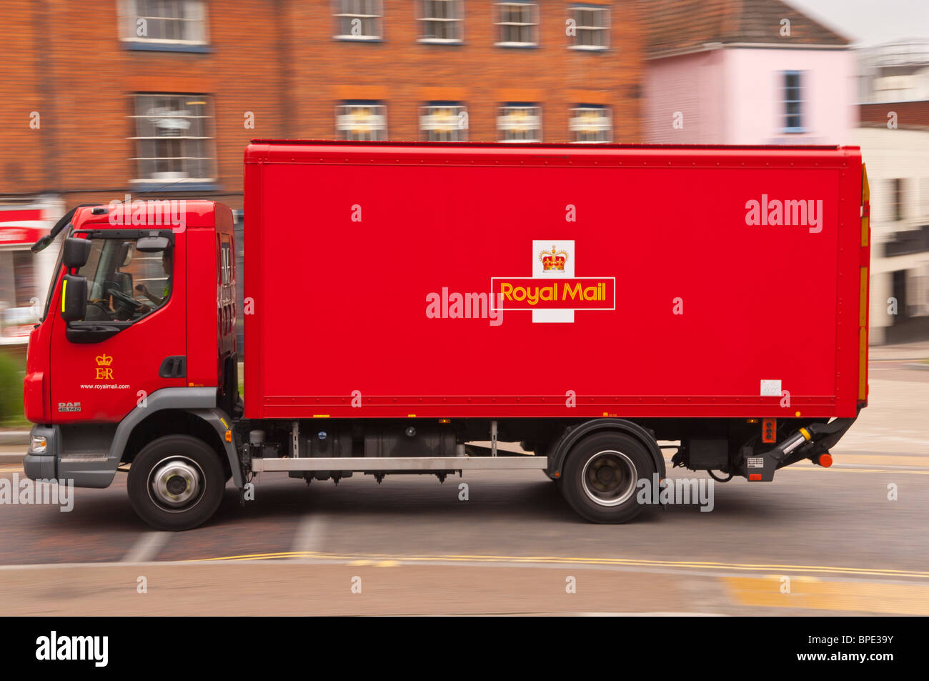 Royal mail lorry hires stock photography and images Alamy