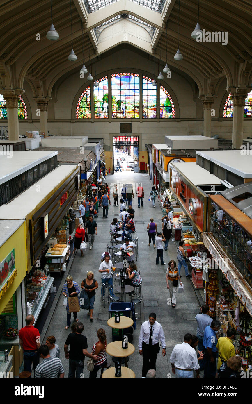 Mercado Municipal, Sao Paulo, Brazil. Stock Photo