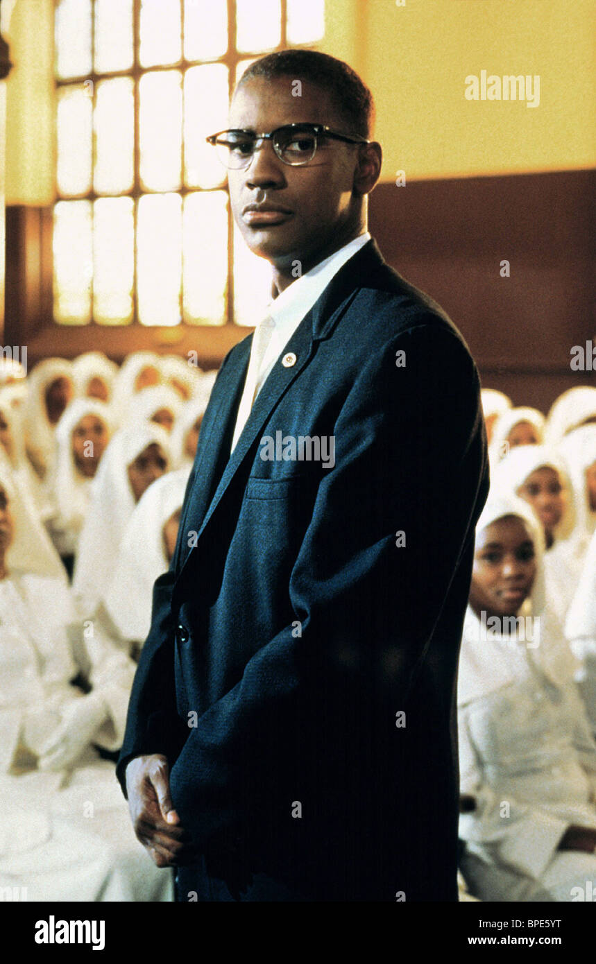 Malcolm X 1992 Denzel Washington High Resolution Stock Photography and ...