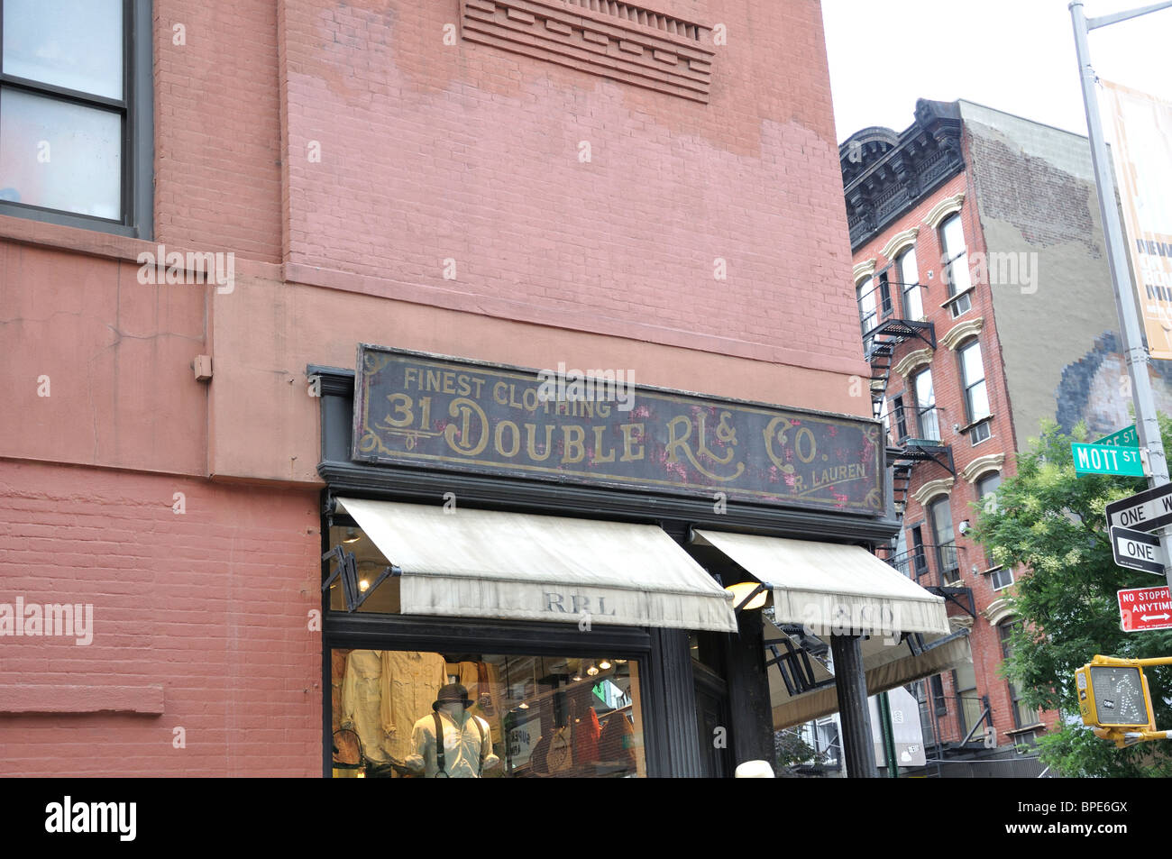 Old store sign, New York, USA Stock Photo Alamy