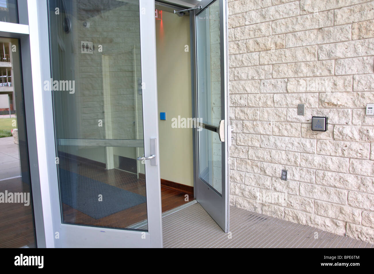 Automatic doors disability handicap door handicapped disabled access
