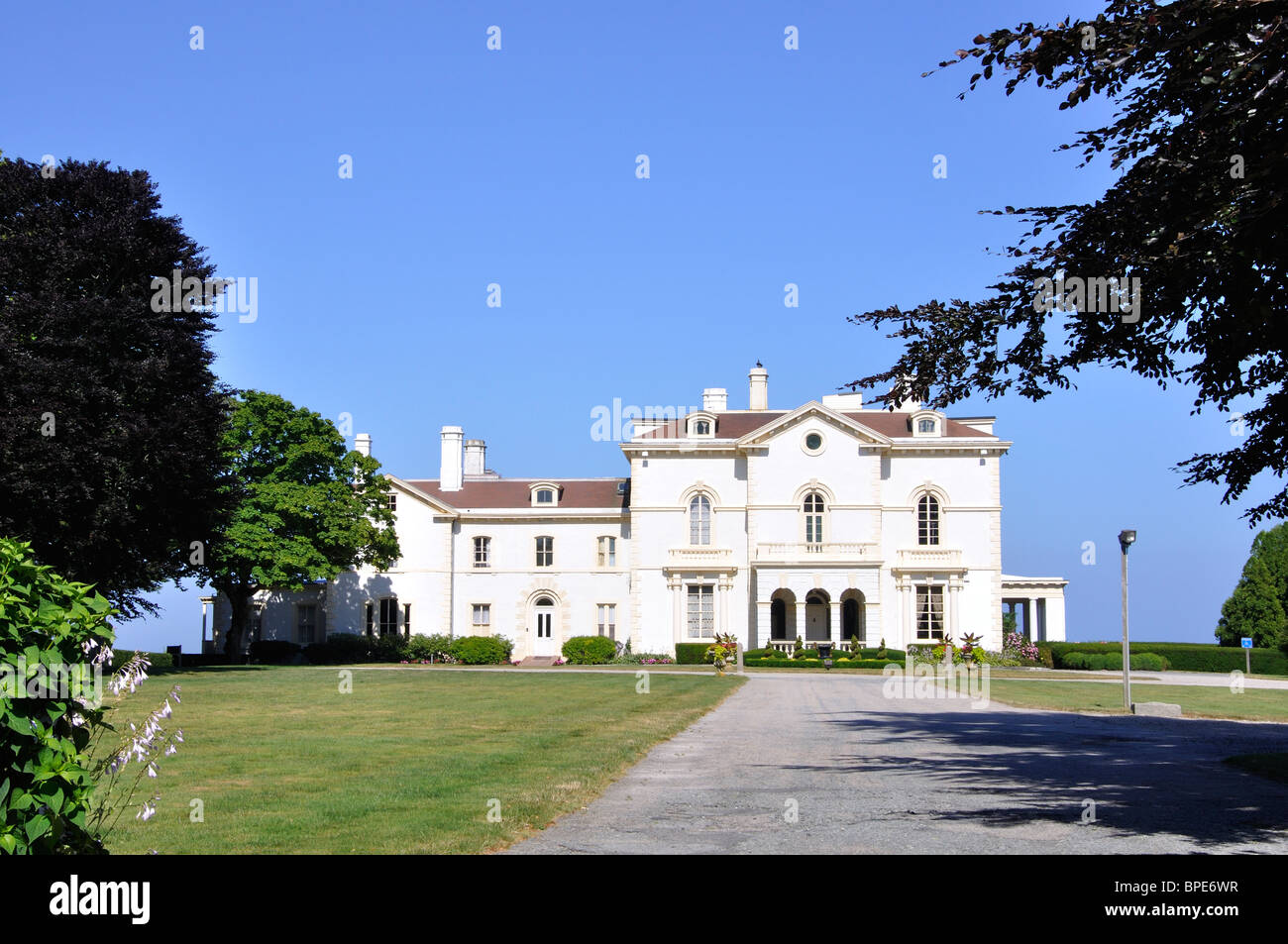Beechwood mansion newport, rhode island hires stock photography and