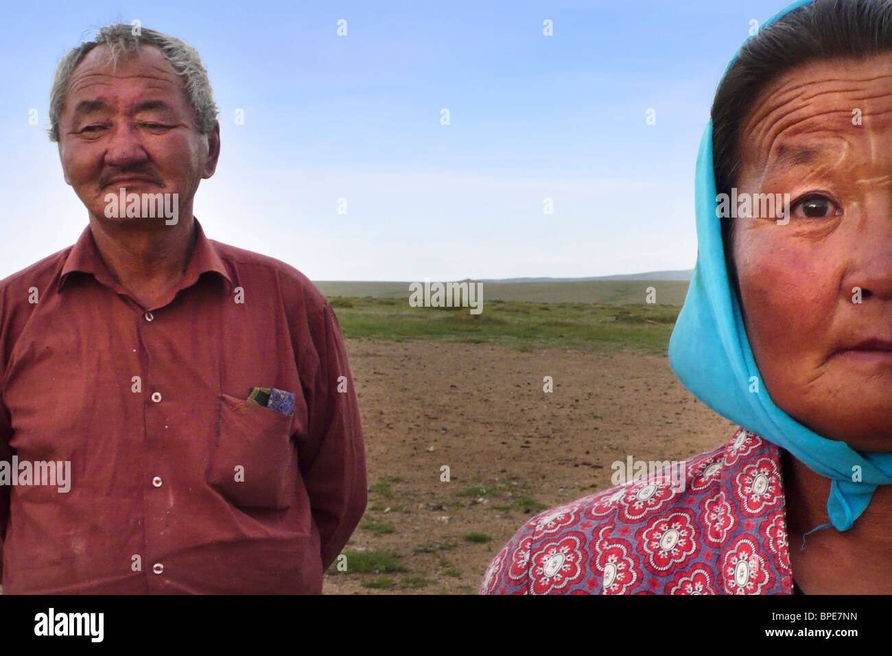 Mongolian nomads, Mongolia Stock Photo - Alamy