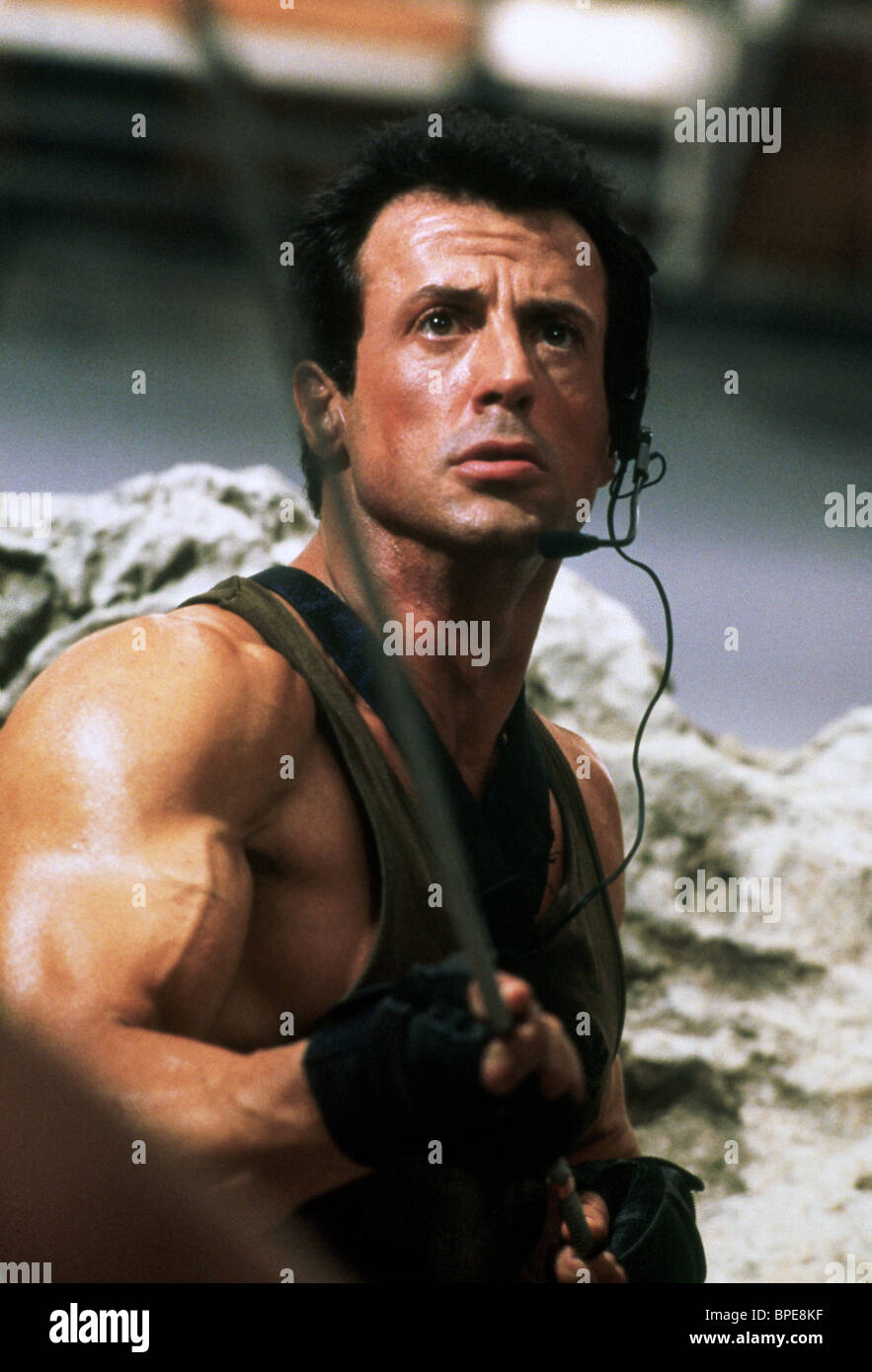 SYLVESTER STALLONE CLIFFHANGER (1993) Stock Photo