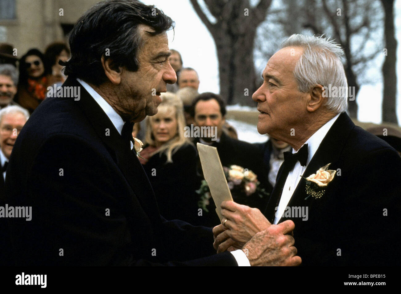 Walter matthau jack lemmon grumpy old men 1993 stock photo 31048785
