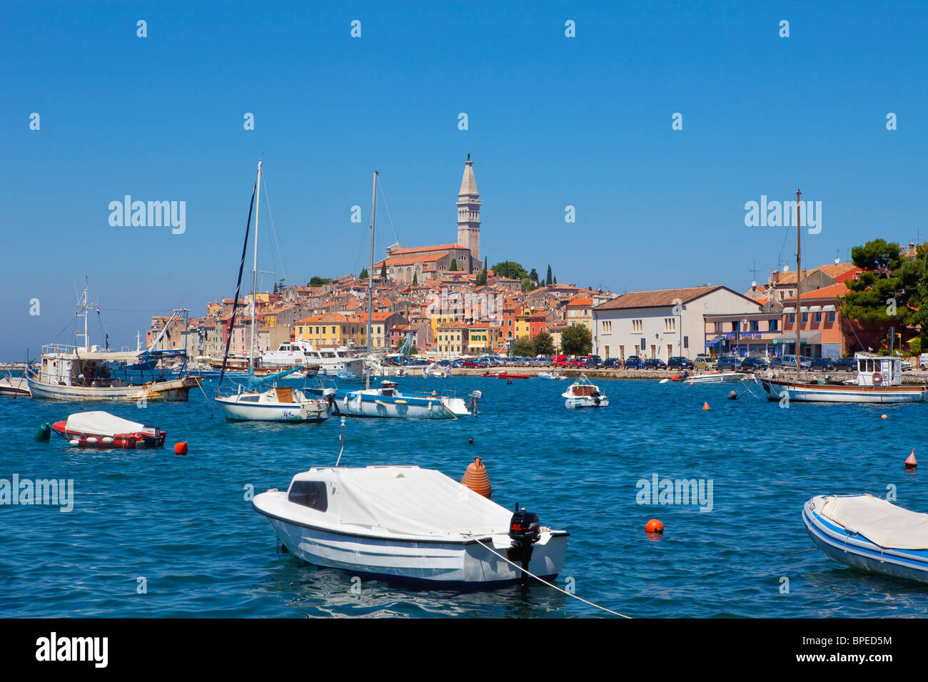 croatia, istria - town of rovinj Stock Photo