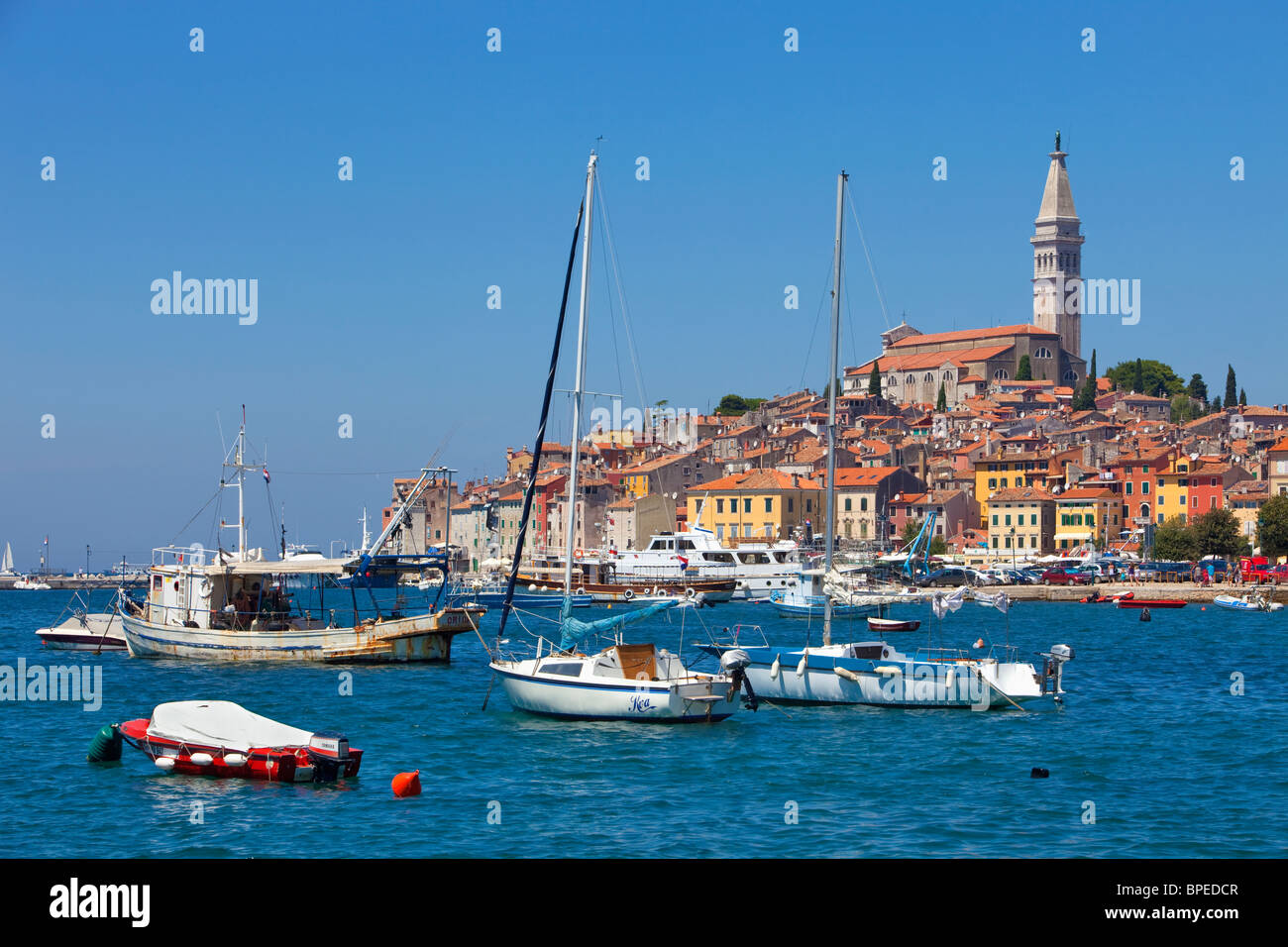 croatia, istria - town of rovinj Stock Photo