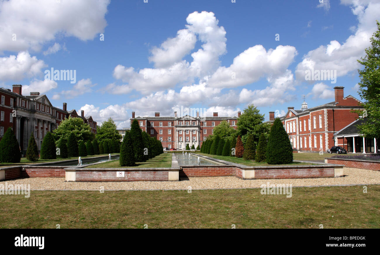 Former military barracks at Peninsula Square Winchester Stock Photo Alamy