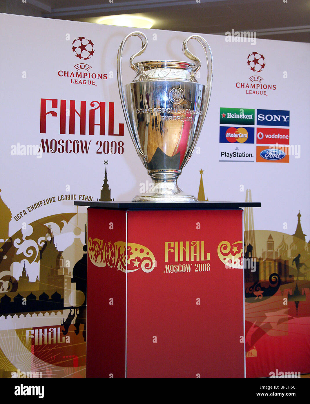 Uefa Champions League Trophy High Resolution Stock Photography And Images Alamy