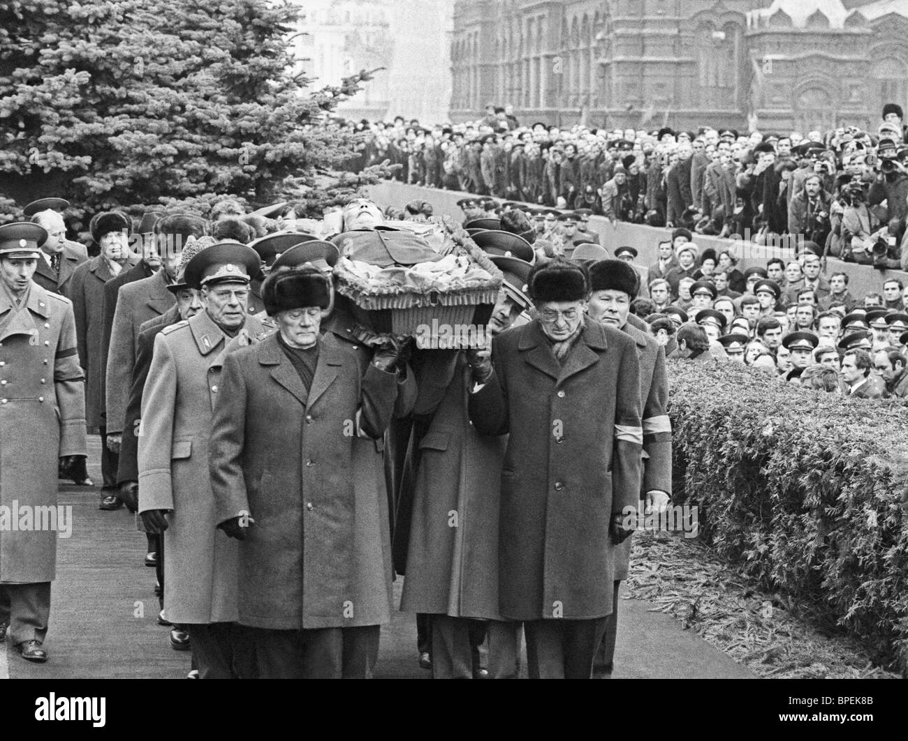 Leonid Brezhnev: funeral, date, photo Leonid Brezhnev: funeral, date, photo