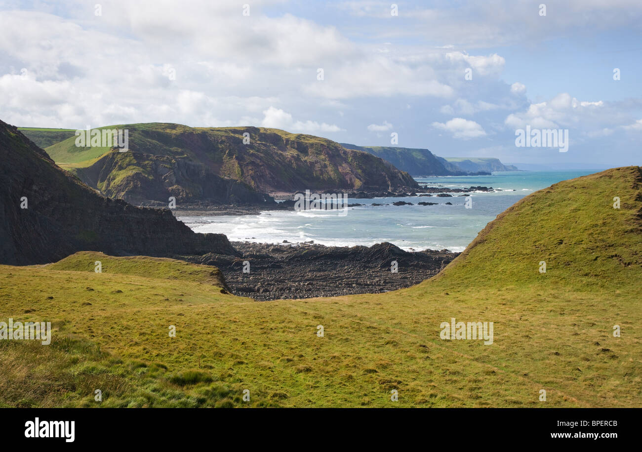 View towards Swansford Hill Lower Sharpnose to Harscott High Cliff