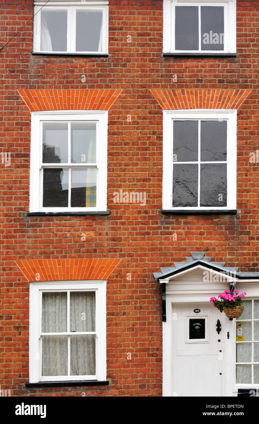 False window at 48 Fishpool Street, St Albans, UK Stock Photo - Alamy