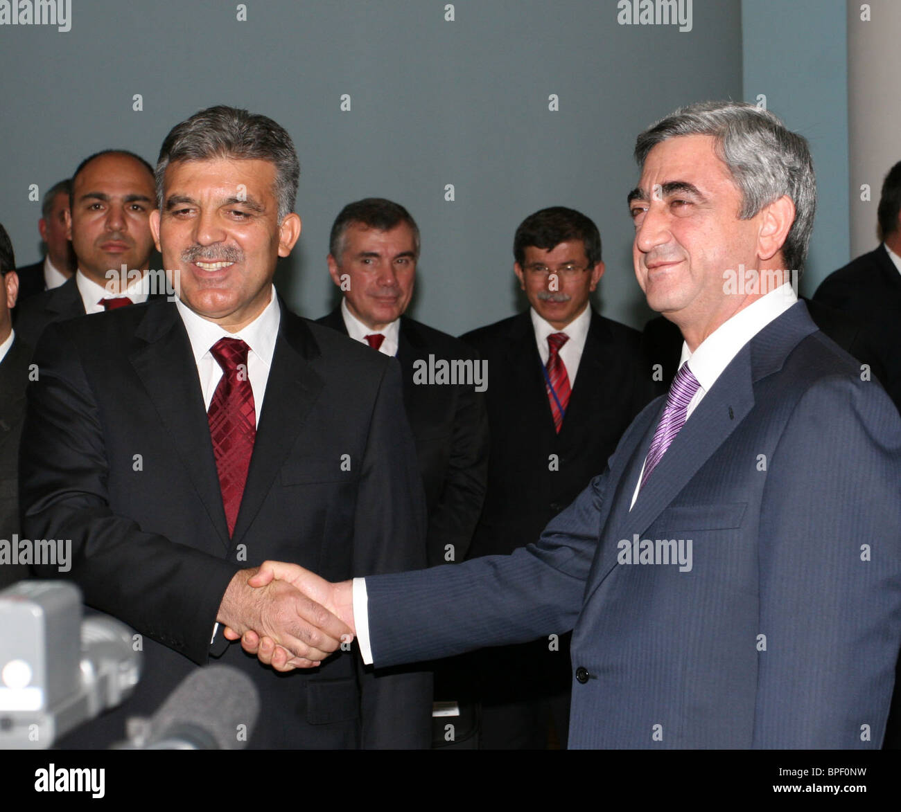 Turkey's president Abdullah Gul visits Armenia Stock Photo - Alamy