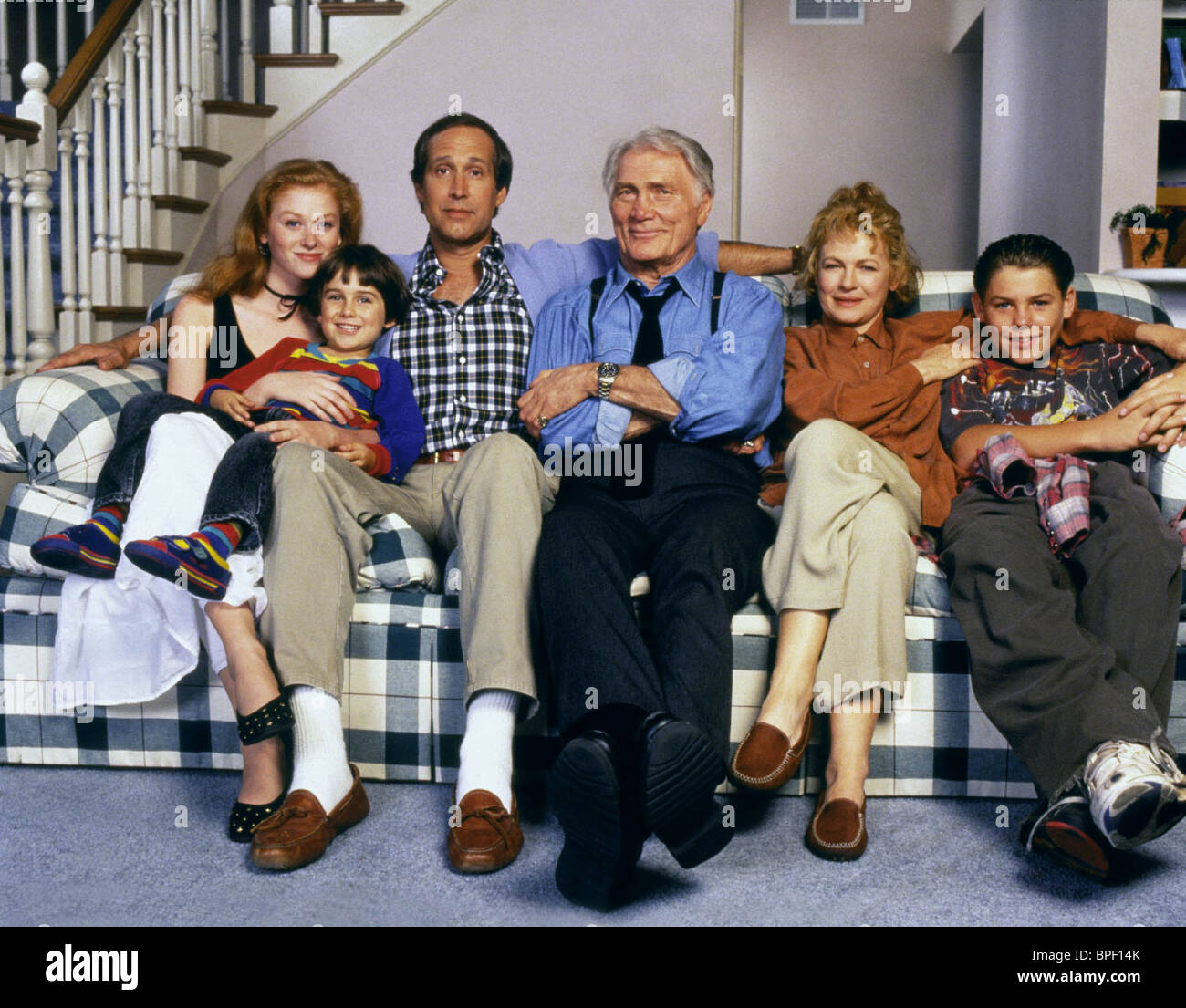 Chevy Chase Jack Palance Dianne Wiest Cops And Robbersons 1994 Stock Photo Alamy