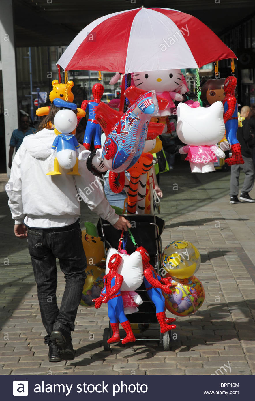 Balloon Trader High Resolution Stock Photography and Images Alamy
