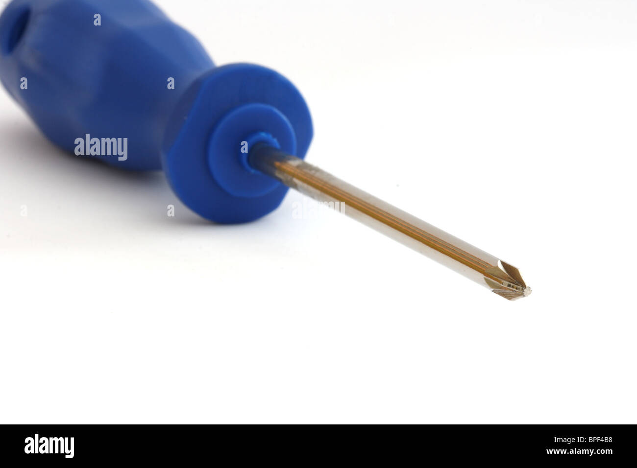 Screwdriver Single Single screw-driver on white background Stock Photo - Alamy
