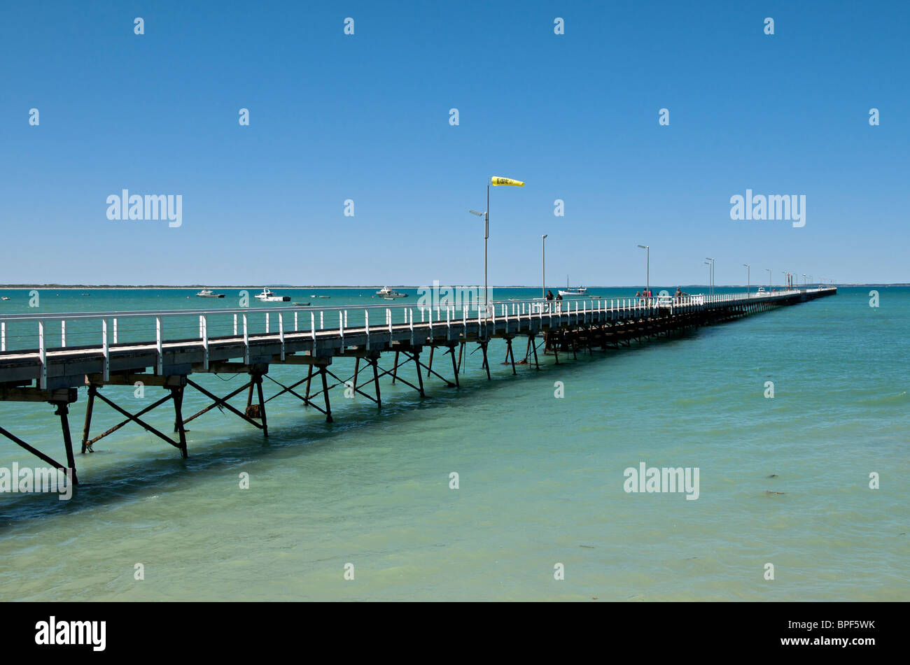 Beachport Jetty Limestone Coast South Australia Stock Photo Alamy