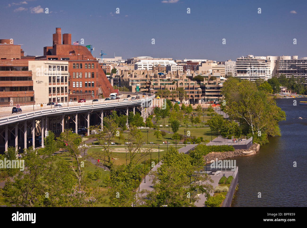 Photo of Georgetown waterfront Washington D.C.