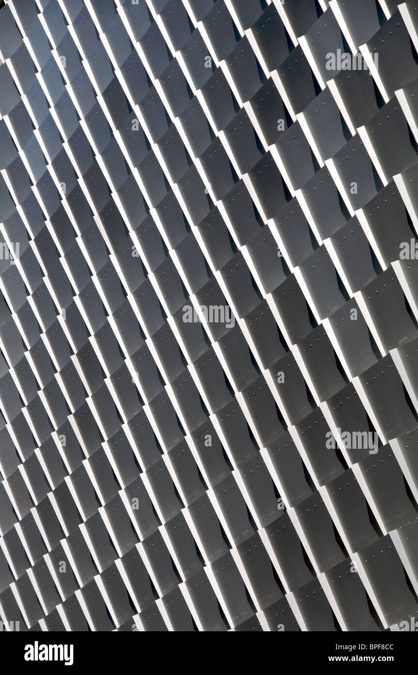 Detail modern design office building North Terrace Adelaide South Australia Stock Photo