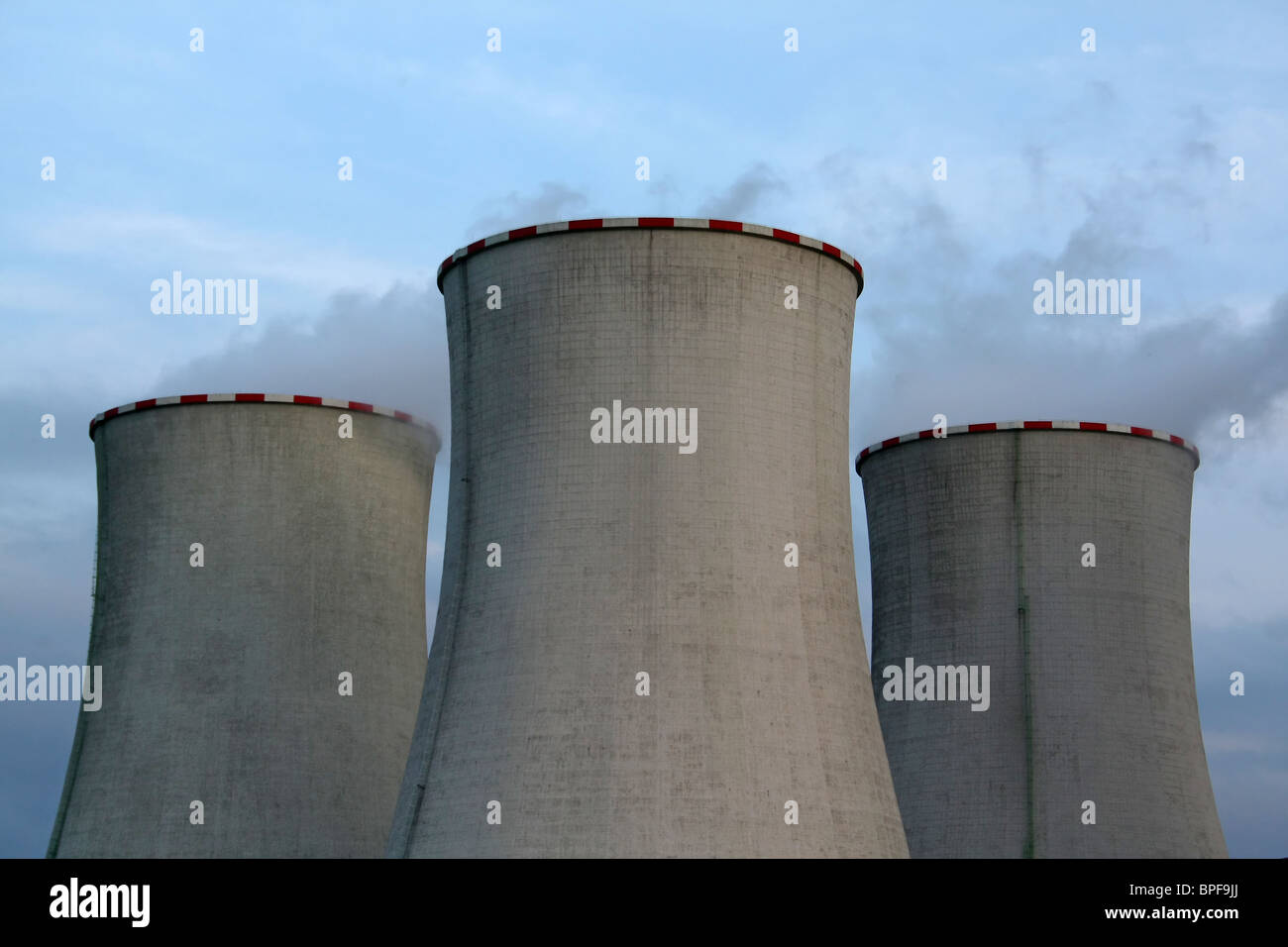 cooling towers Stock Photo