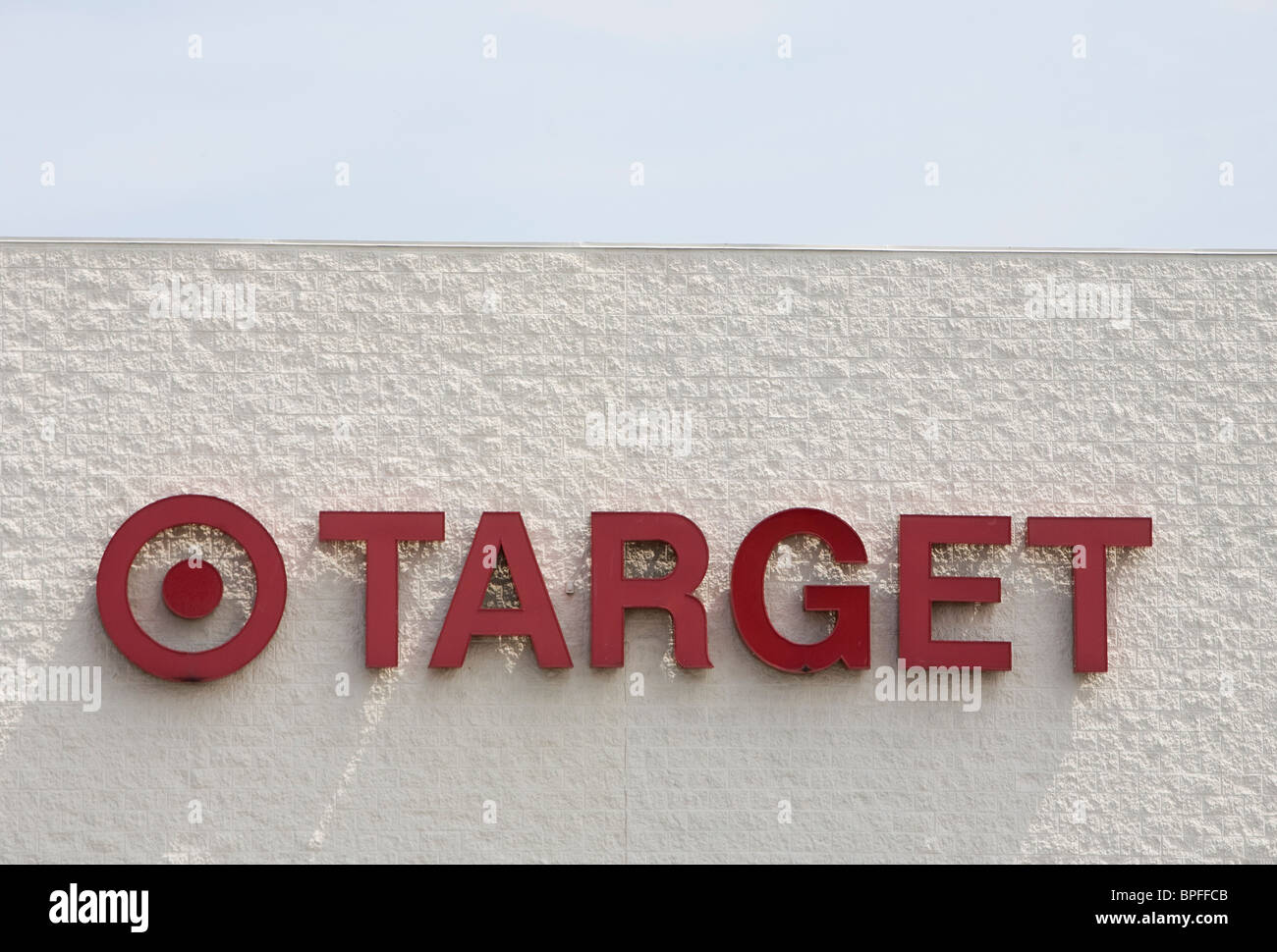 A Target retail store in suburban Maryland. Stock Photo