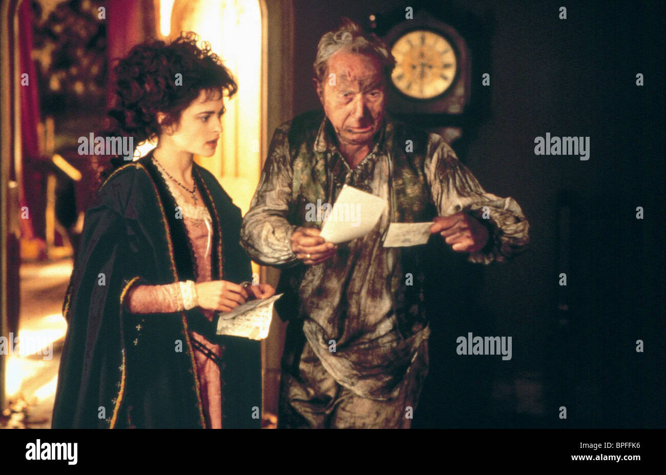 Helena Bonham Carter Nigel Hawthorne Twelfth Night Or What You Stock Photo Alamy