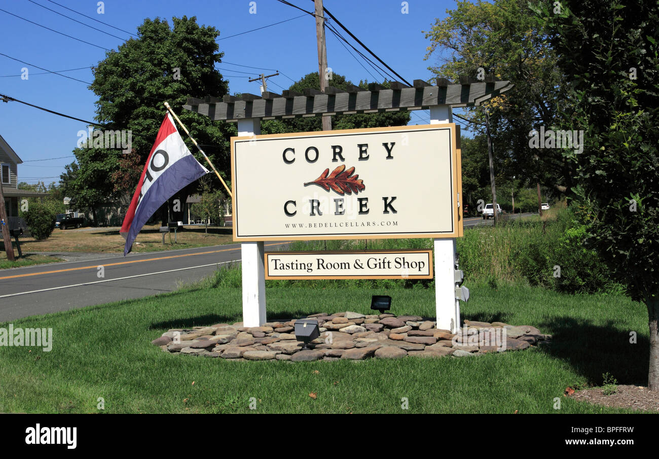Corey Creek winery and vineyards Cutchogue north fork of eastern Long