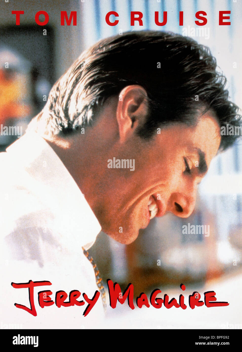 TOM CRUISE POSTER JERRY MAGUIRE (1996 Stock Photo - Alamy