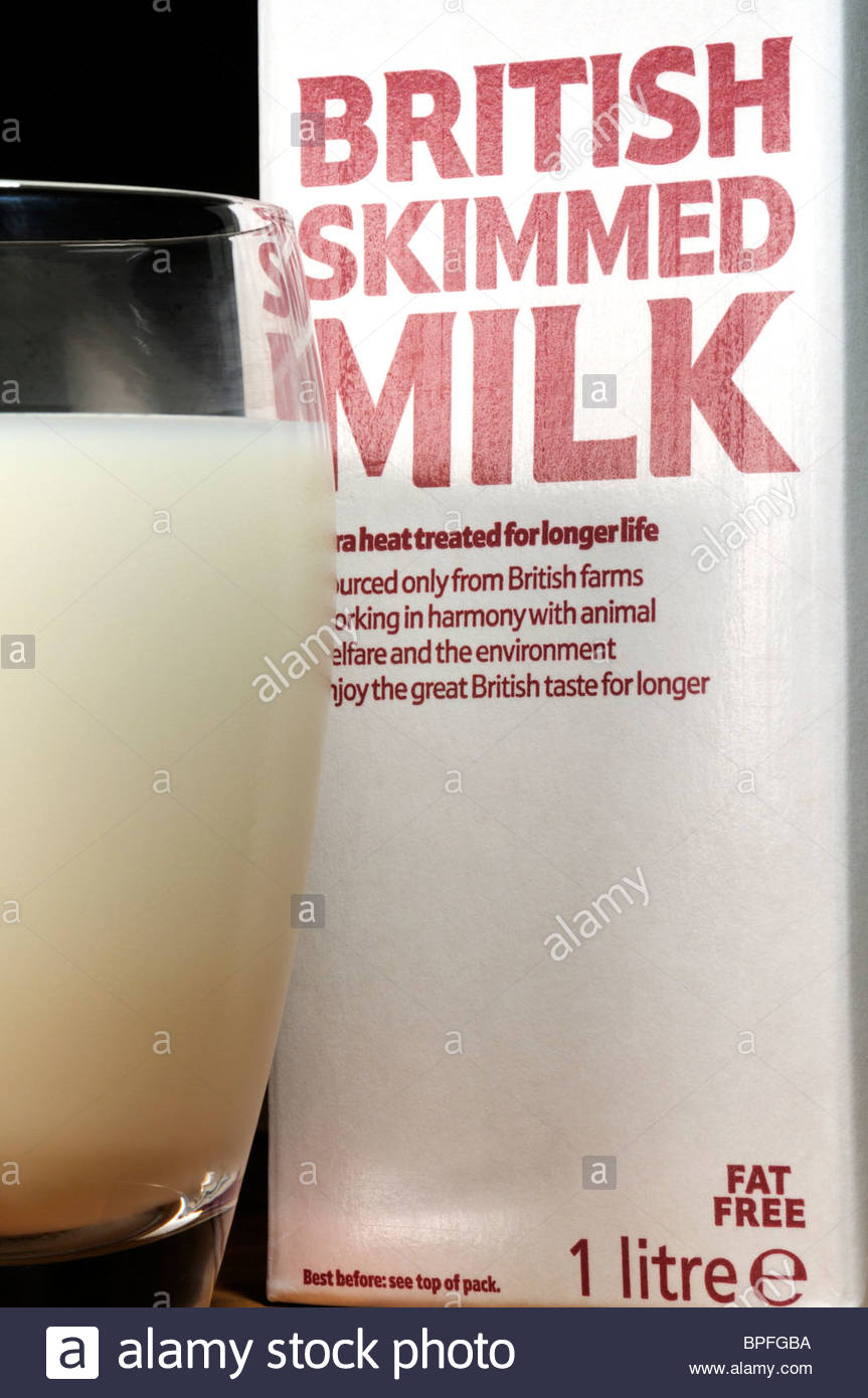 Skimmed Milk High Resolution Stock Photography And Images Alamy