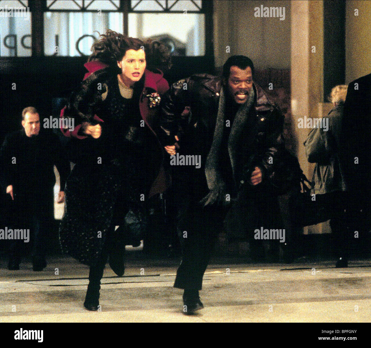 Long Kiss Goodnight 1996 Geena High Resolution Stock Photography and